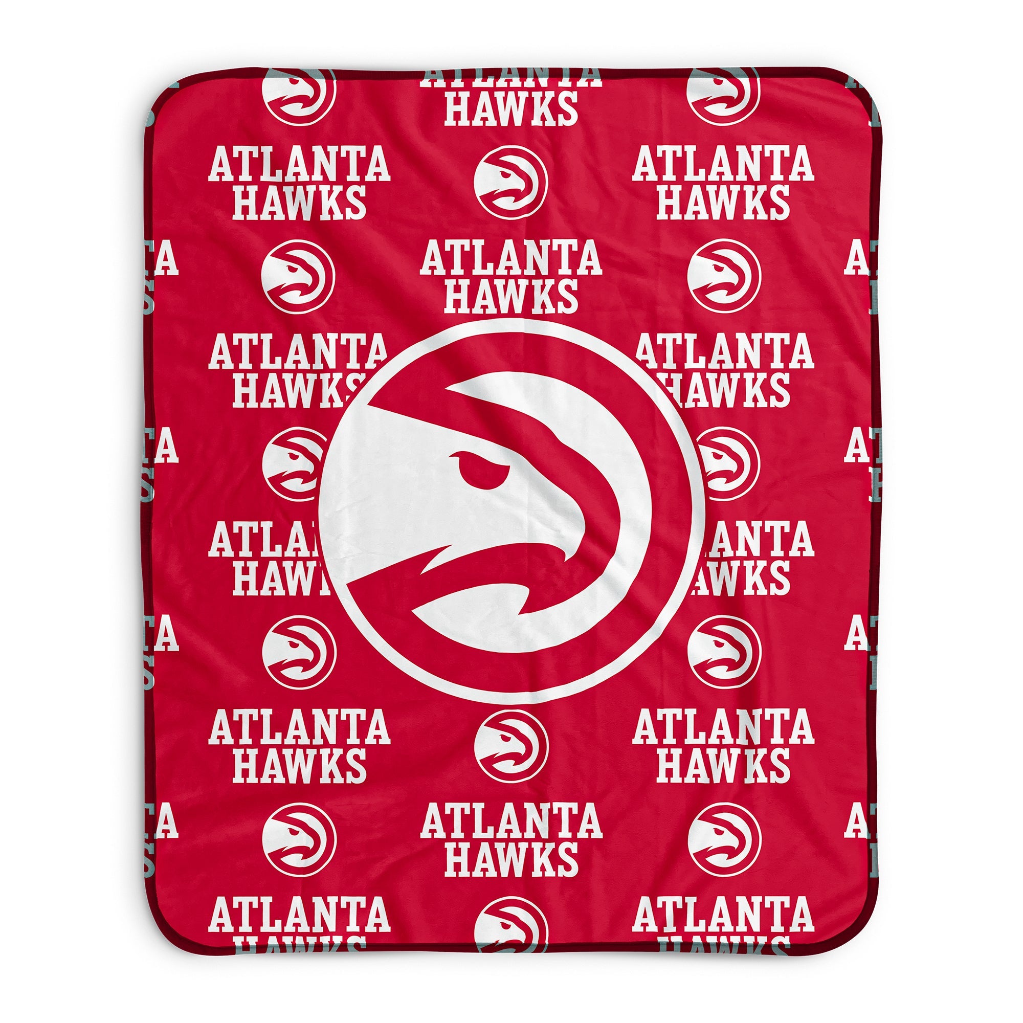 Pixsona Pixel Fleece Blankets Atlanta Hawks Repeat Pixel Fleece Blanket | Personalized | Custom