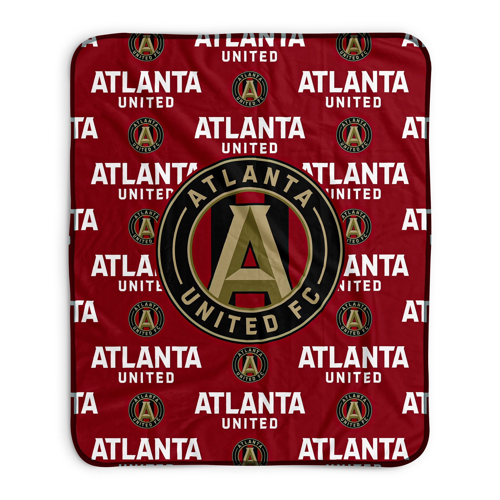 Pixsona Pixel Fleece Blankets Atlanta United FC Repeat Pixel Fleece Blanket