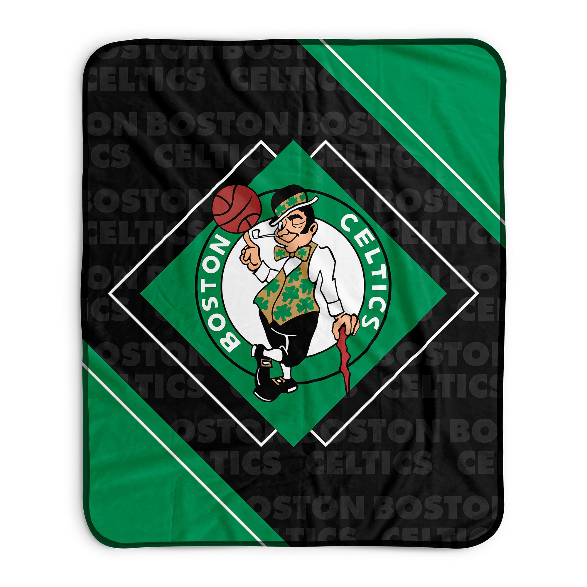 Pixsona Pixel Fleece Blankets Boston Celtics Boxed Pixel Fleece Blanket | Personalized | Custom