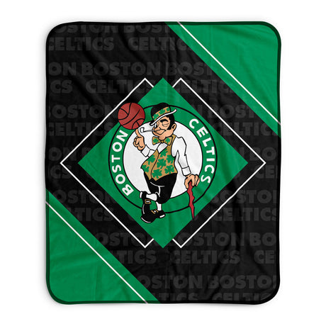 Pixsona Boston Celtics Boxed Pixel Fleece Blanket