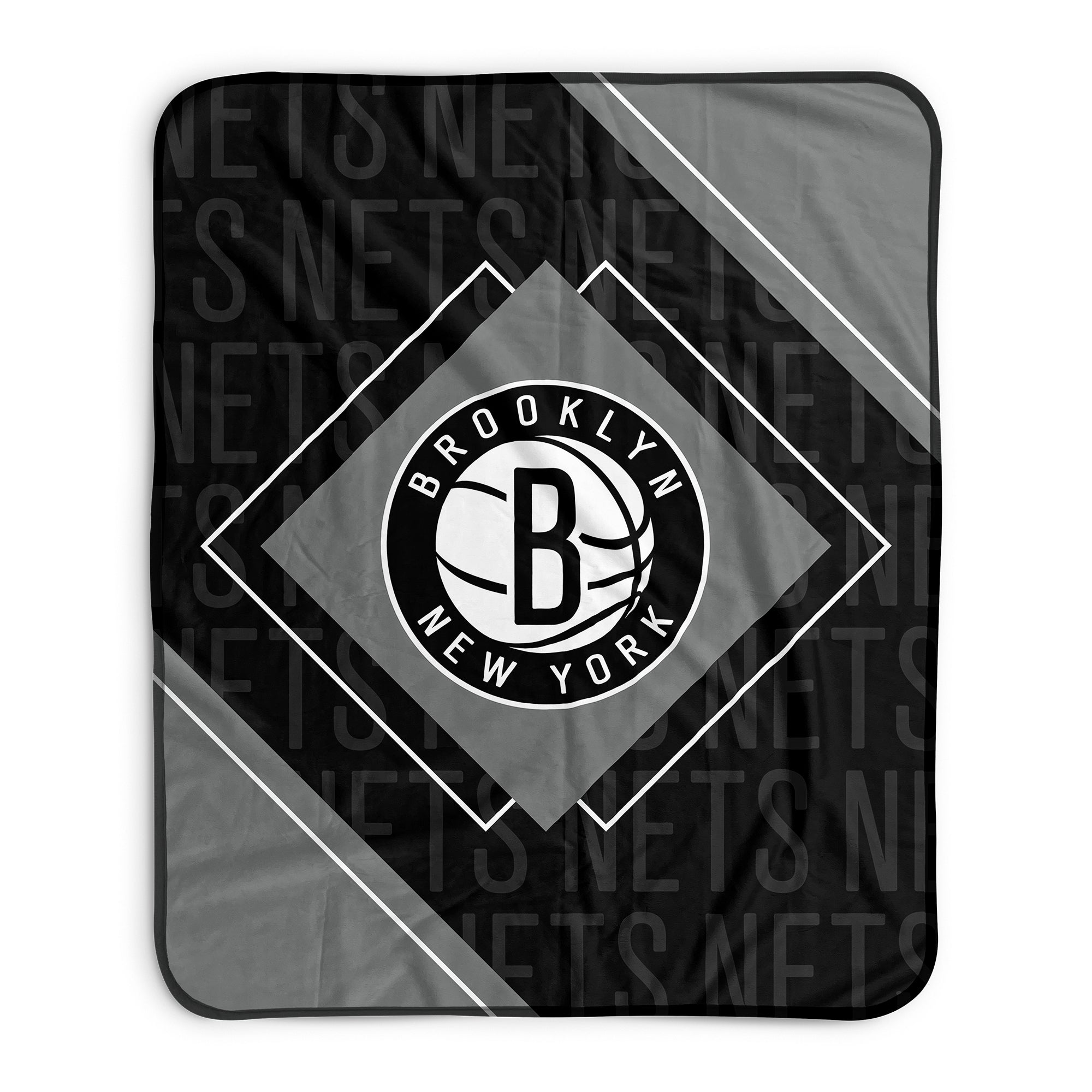 Pixsona Pixel Fleece Blankets Brooklyn Nets Boxed Pixel Fleece Blanket | Personalized | Custom