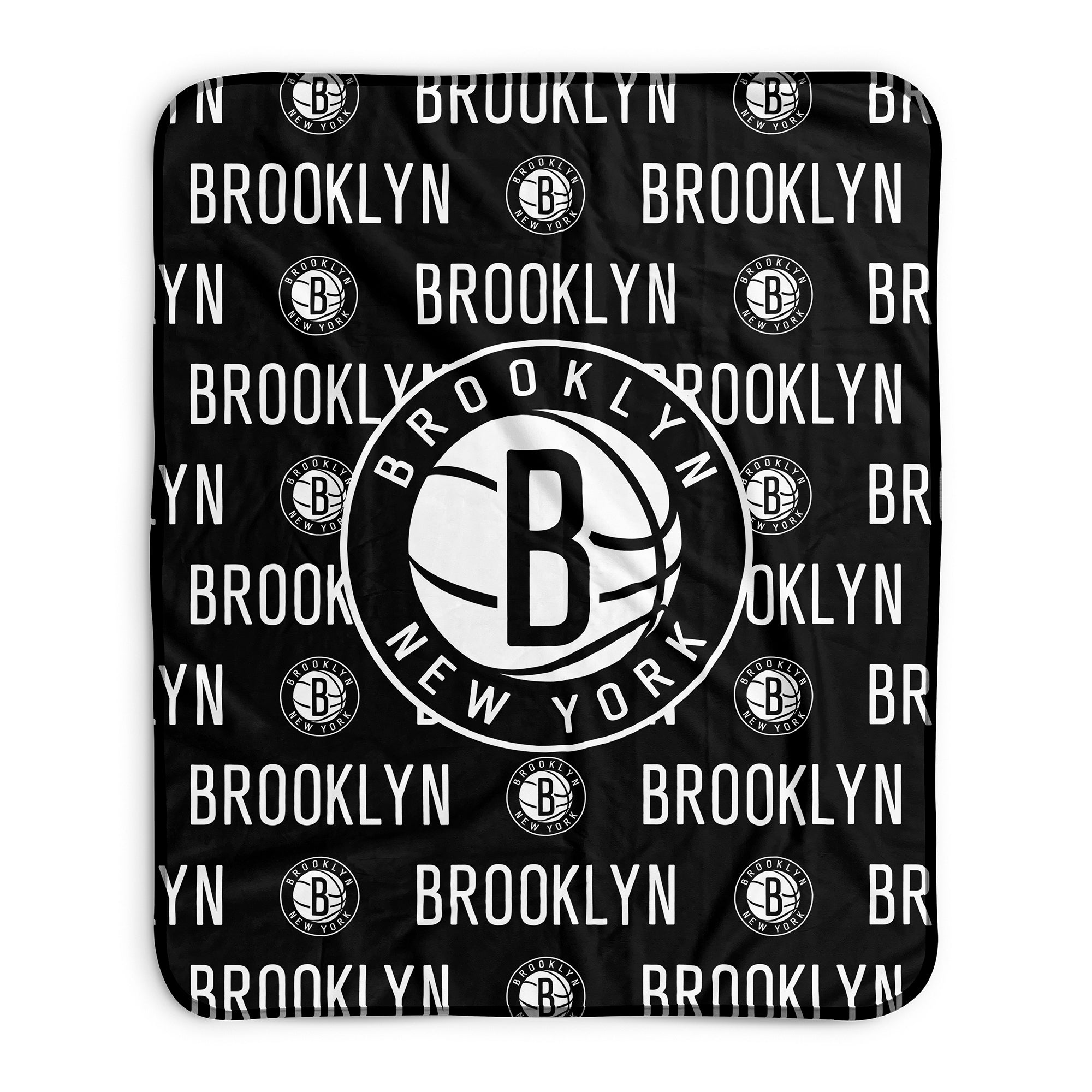 Pixsona Pixel Fleece Blankets Brooklyn Nets Repeat Pixel Fleece Blanket | Personalized | Custom