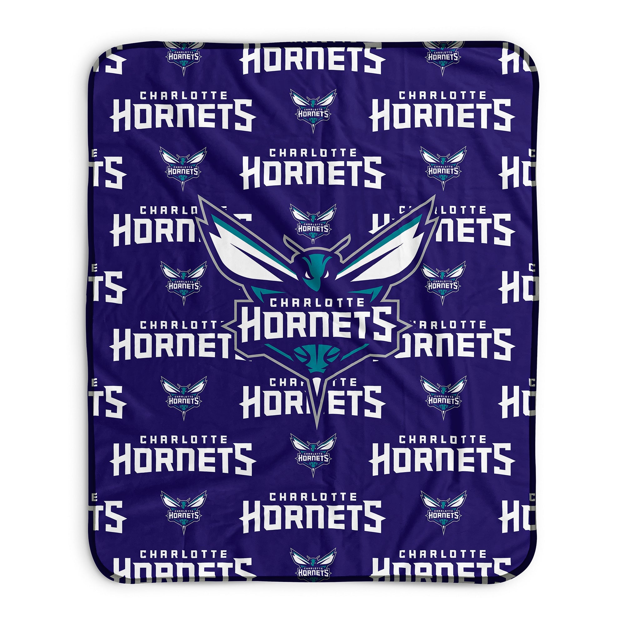 Pixsona Pixel Fleece Blankets Charlotte Hornets Repeat Pixel Fleece Blanket | Personalized | Custom
