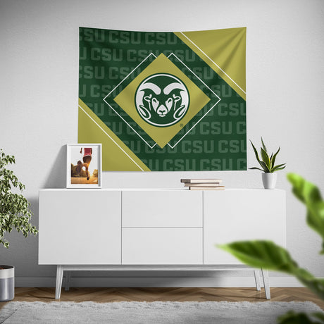 Pixsona Colorado State Rams Boxed Tapestry