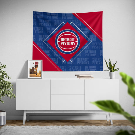 Pixsona Detroit Pistons Boxed Tapestry