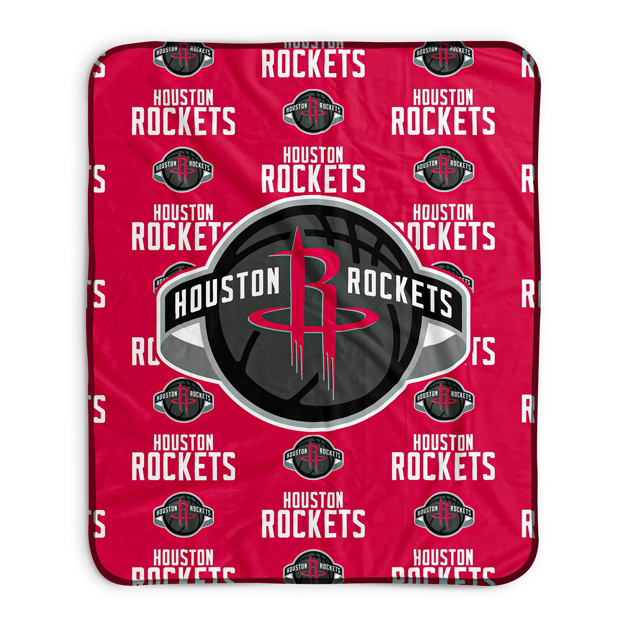 Pixsona Pixel Fleece Blankets Houston Rockets Repeat Pixel Fleece Blanket