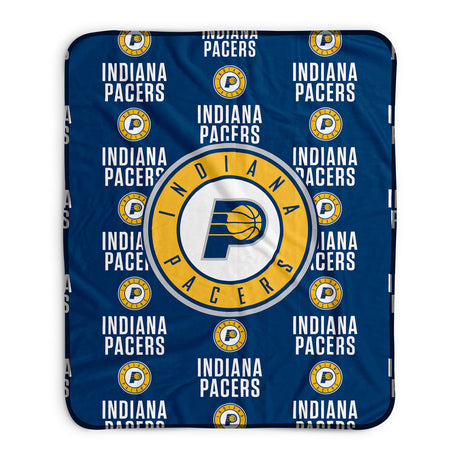 Pixsona Indiana Pacers Repeat Pixel Fleece Blanket