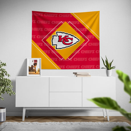 Pixsona Kansas City Chiefs Boxed Tapestry