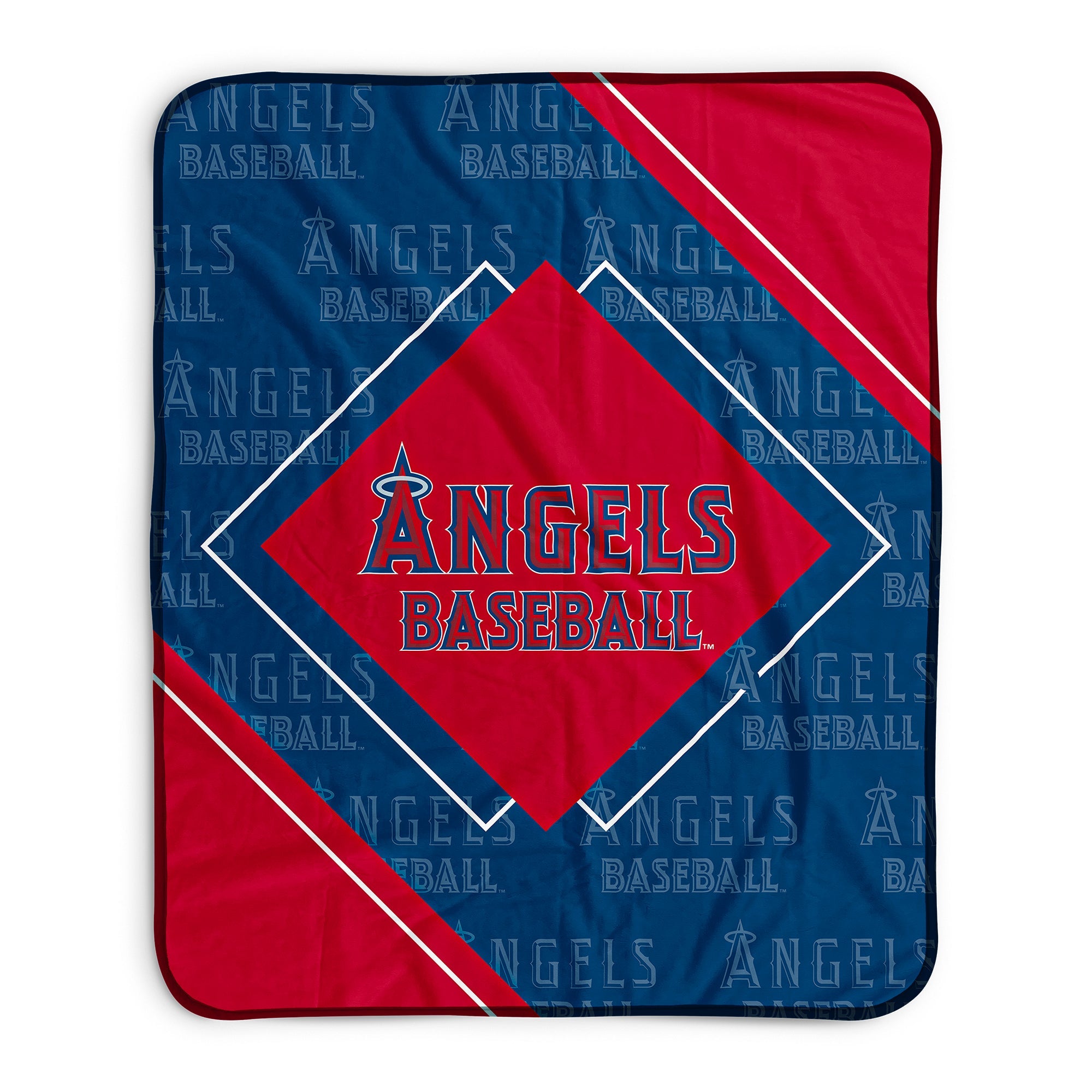 Pixsona Pixel Fleece Blankets Los Angeles Angels Boxed Pixel Fleece Blanket
