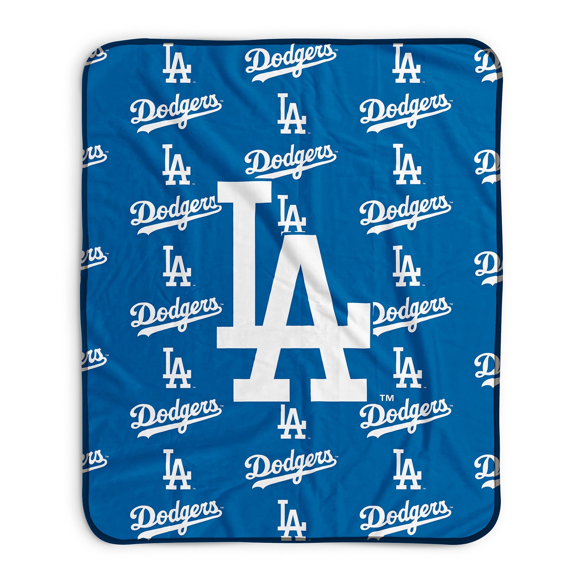 Pixsona Pixel Fleece Blankets Los Angeles Dodgers Repeat Pixel Fleece Blanket