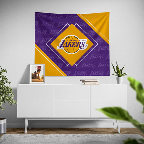 Pixsona Los Angeles Lakers Boxed Tapestry