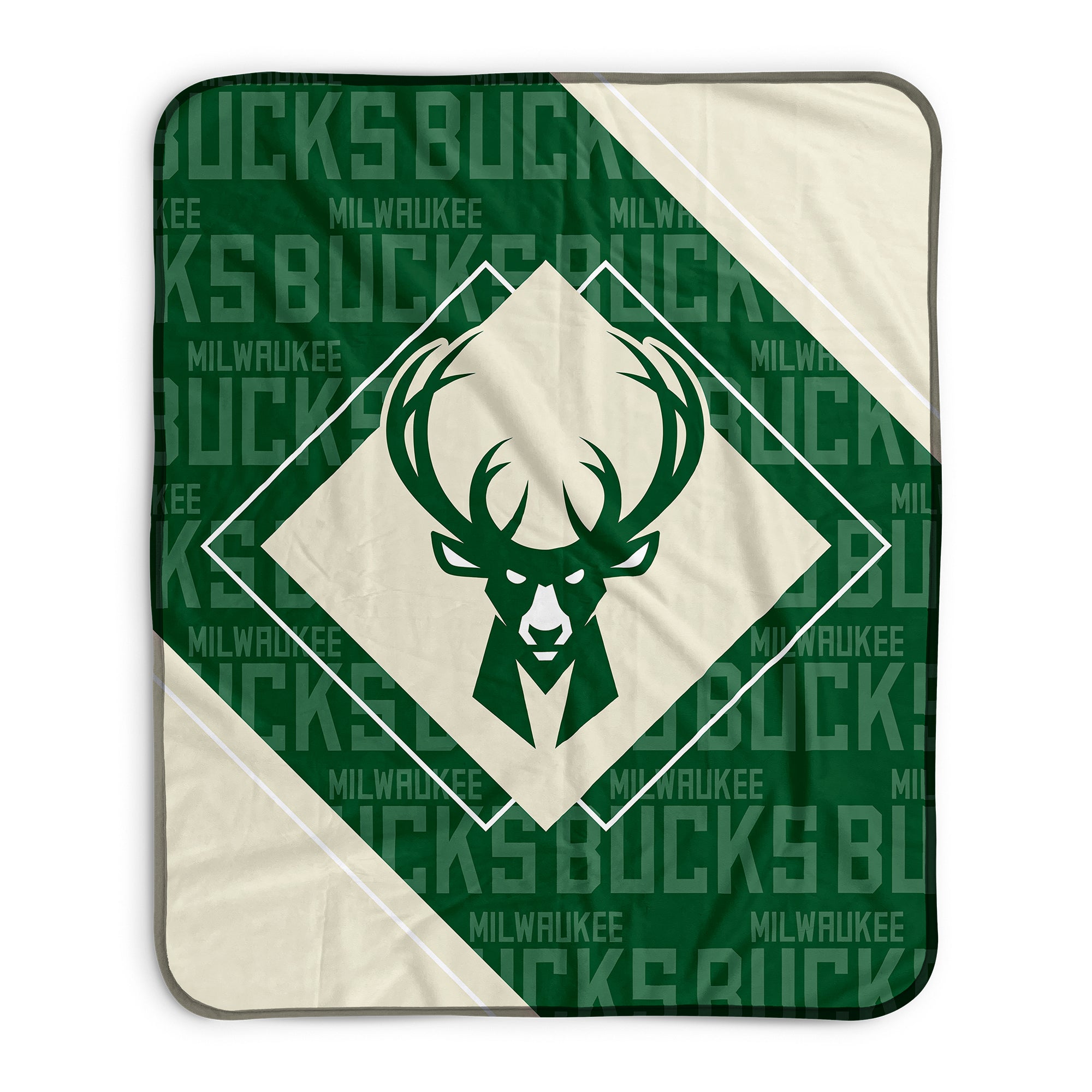 Pixsona Pixel Fleece Blankets Milwaukee Bucks Boxed Pixel Fleece Blanket