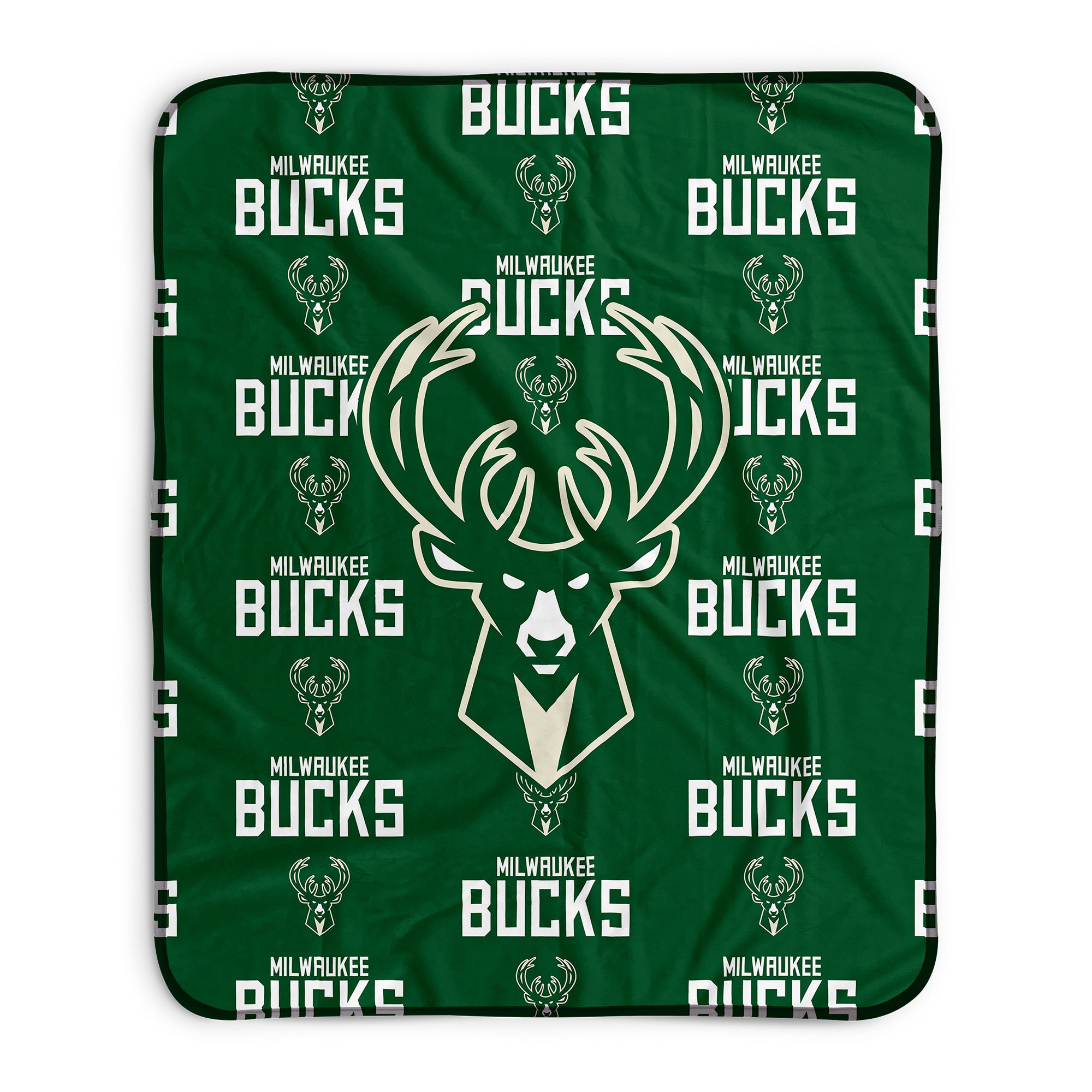 Pixsona Pixel Fleece Blankets Milwaukee Bucks Repeat Pixel Fleece Blanket | Personalized | Custom