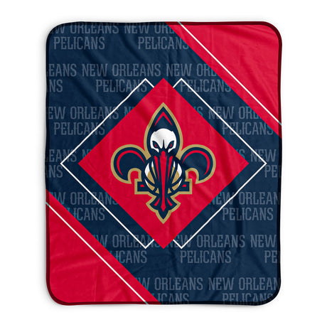 Pixsona New Orleans Pelicans Boxed Pixel Fleece Blanket