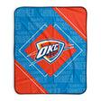 Pixsona Oklahoma City Thunder Boxed Pixel Fleece Blanket