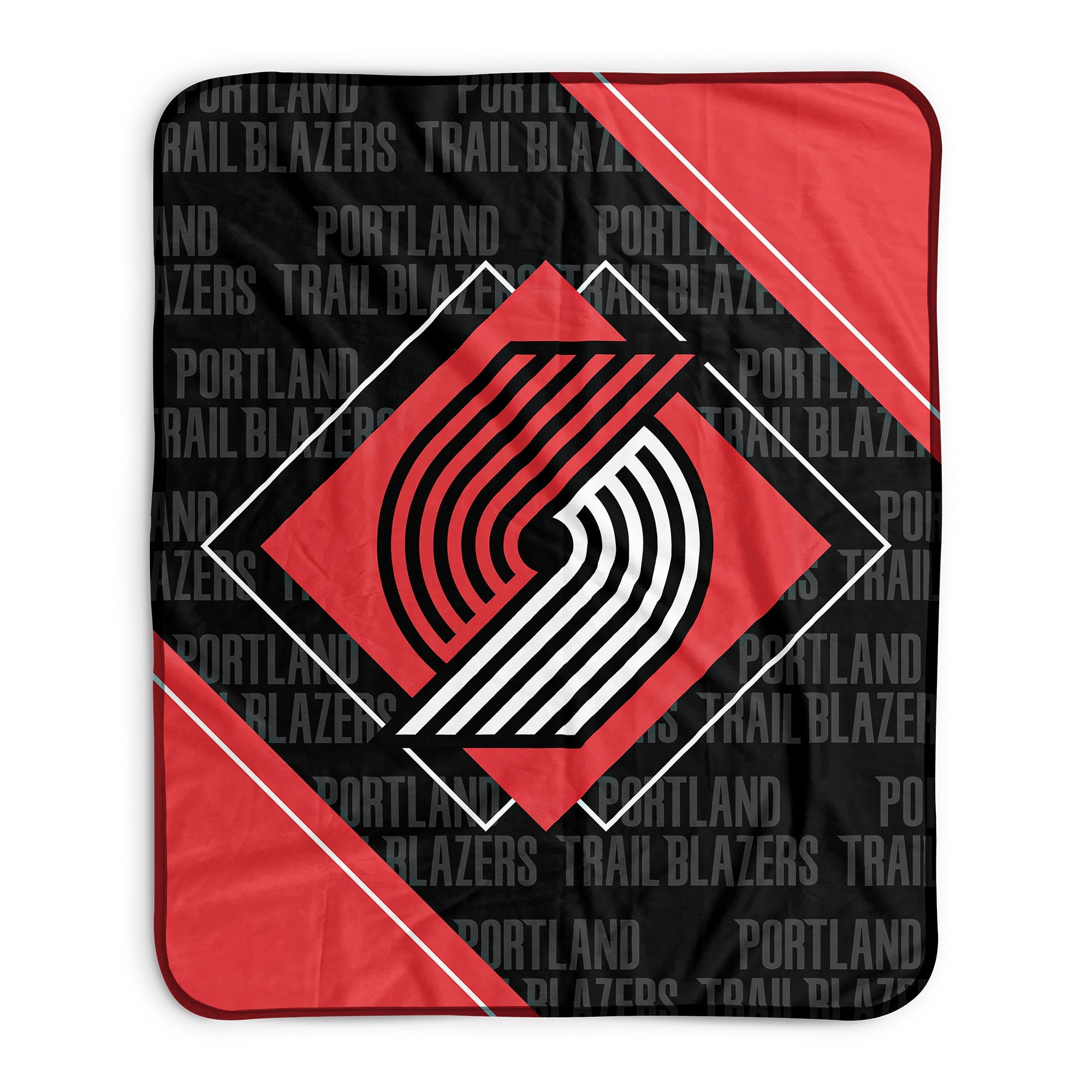 Pixsona Pixel Fleece Blankets Portland Trail Blazers Boxed Pixel Fleece Blanket