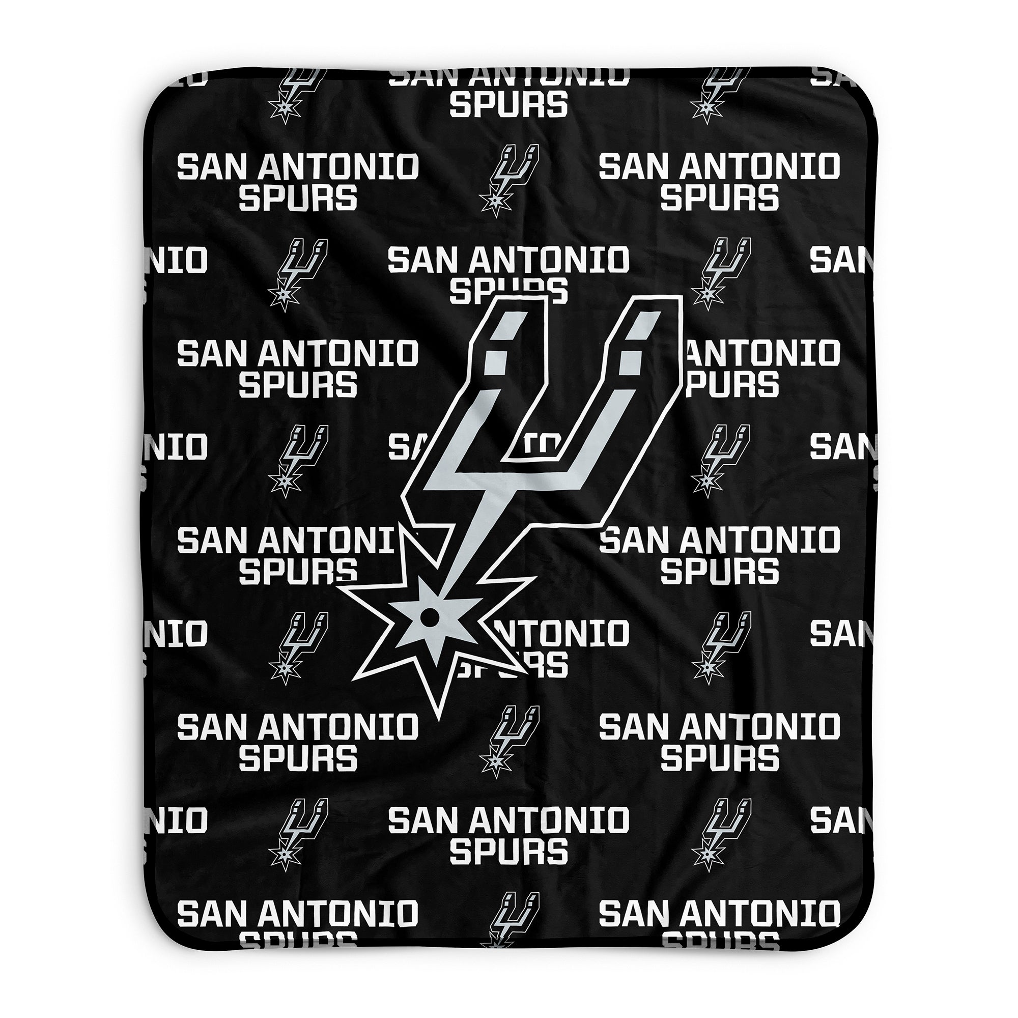 Pixsona Pixel Fleece Blankets San Antonio Spurs Repeat Pixel Fleece Blanket