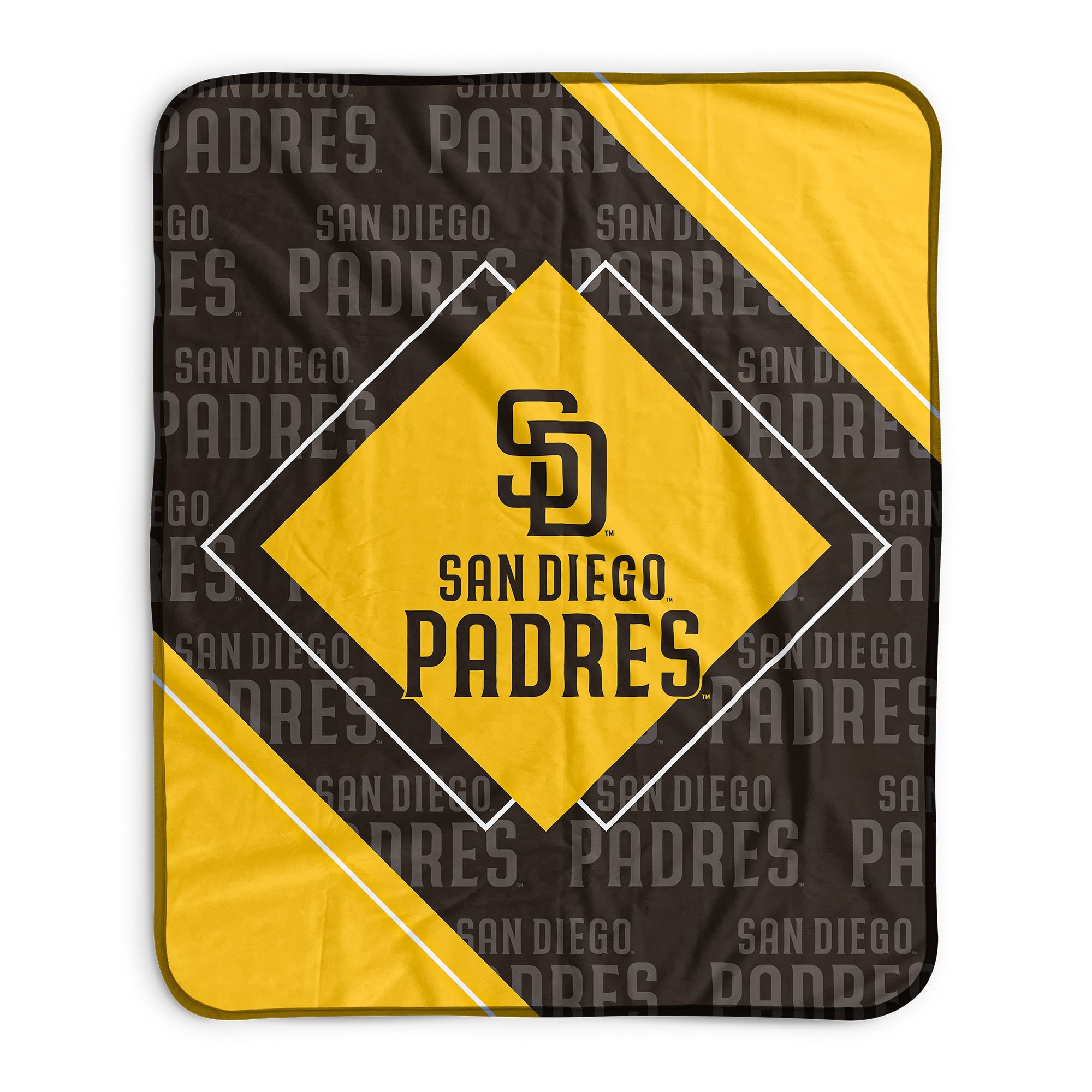 Pixsona Pixel Fleece Blankets San Diego Padres Boxed Pixel Fleece Blanket