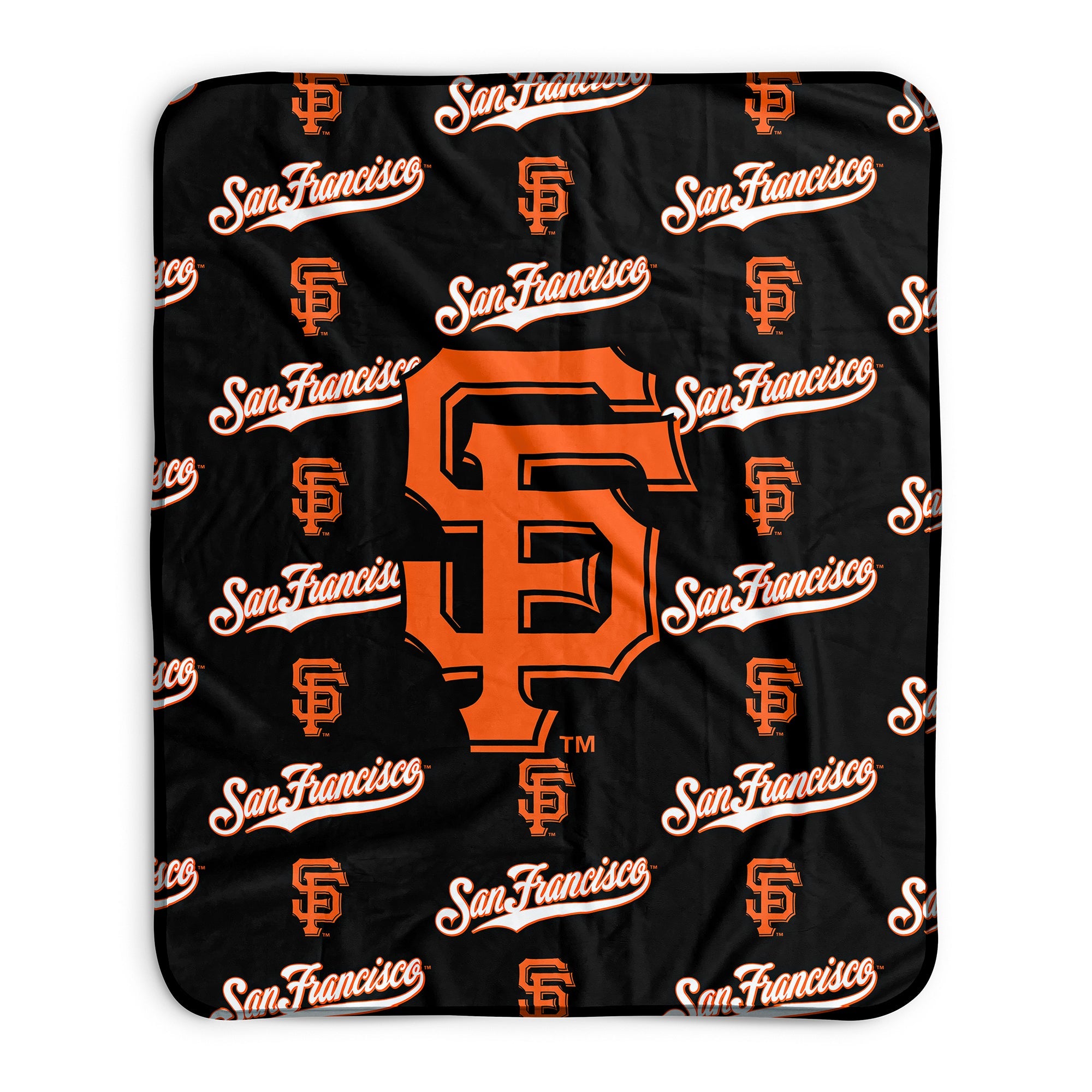 Pixsona Pixel Fleece Blankets San Francisco Giants Repeat Pixel Fleece Blanket