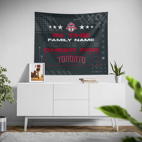 Pixsona Toronto FC Cheer Tapestry | Personalized | Custom