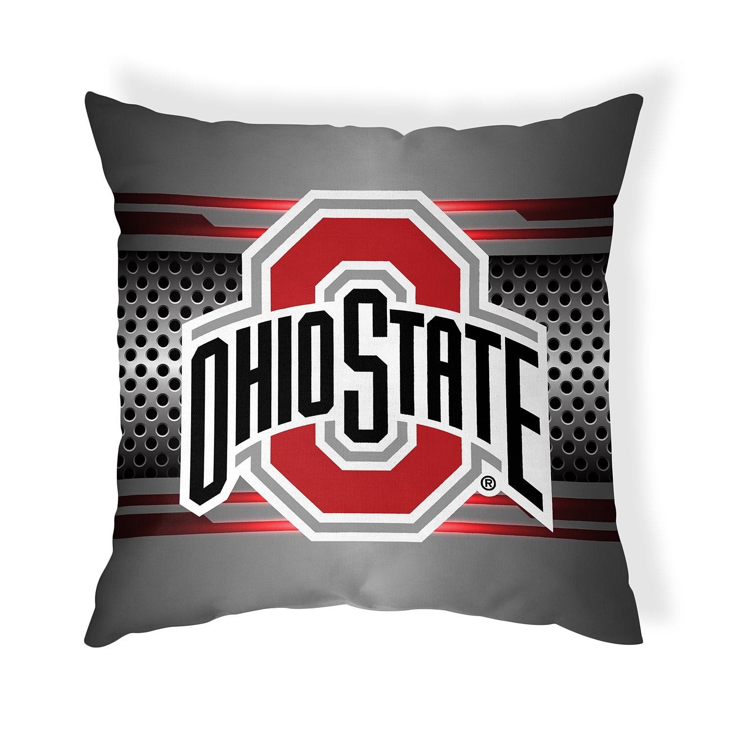 Pixsona Throw Pillows Licensed Ohio State Mesh Throw Pillow | Personalized | Custom
