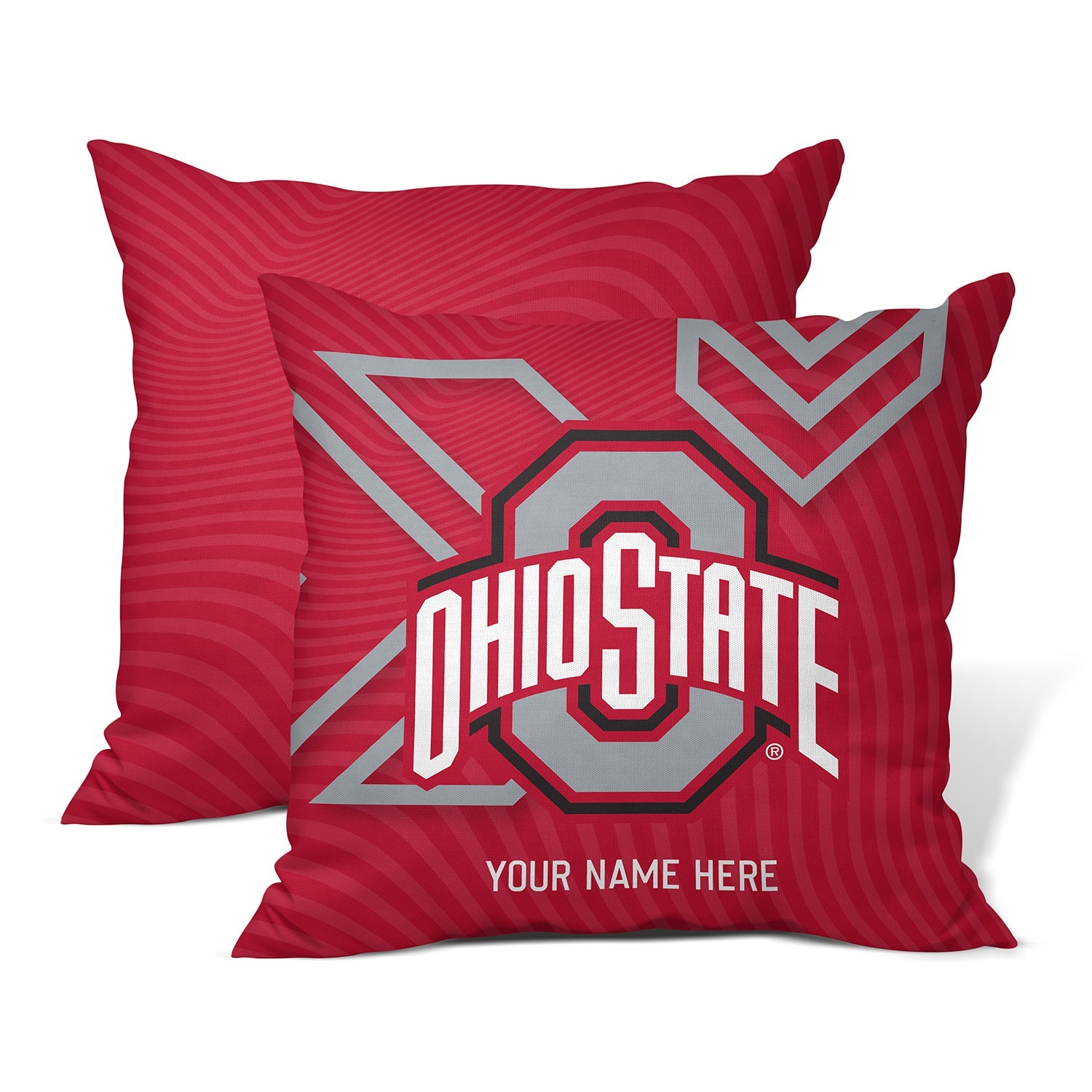 Pixsona Throw Pillows Ohio State Arrows Throw Pillow | Personalized | Custom