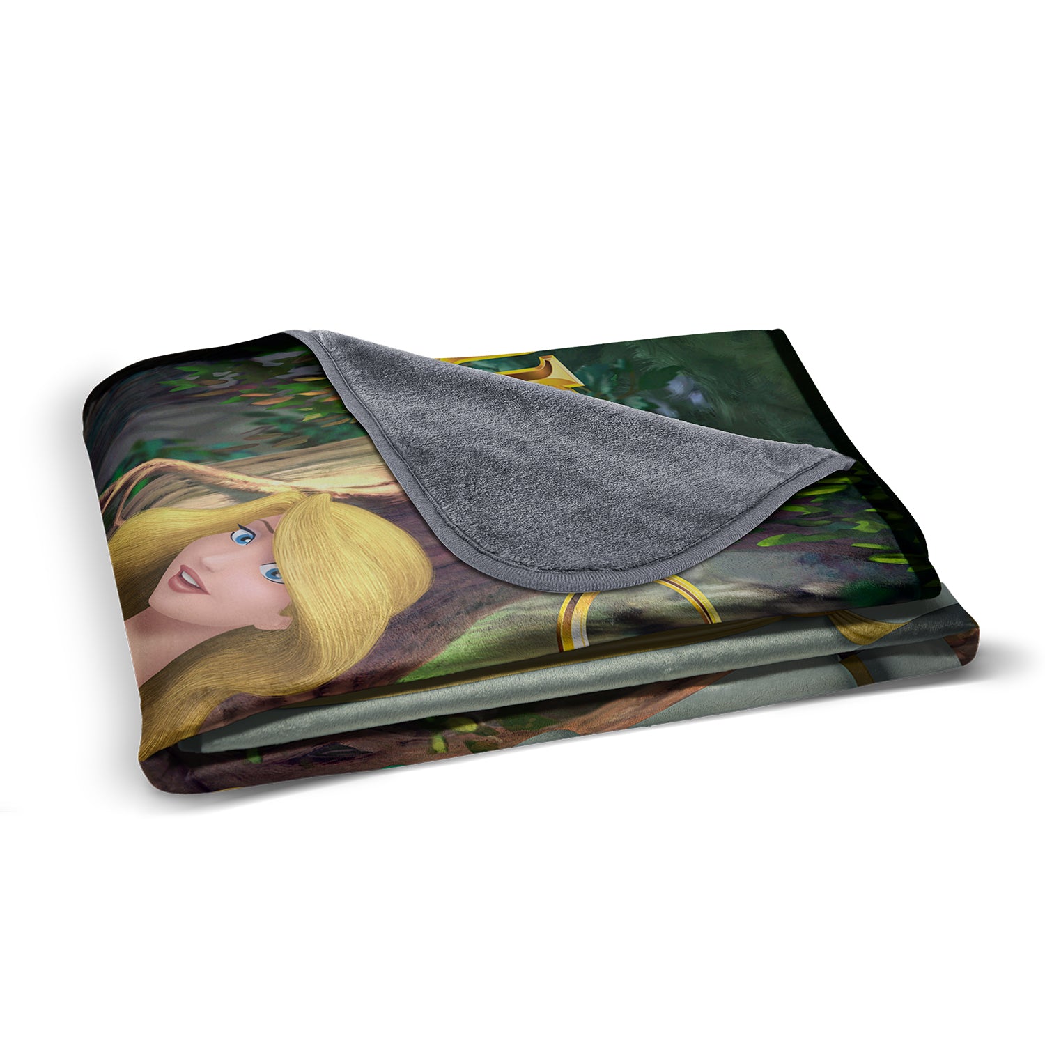 Pixsona Pixel Fleece Blankets Swan Princess Forest Pixel Fleece Blanket