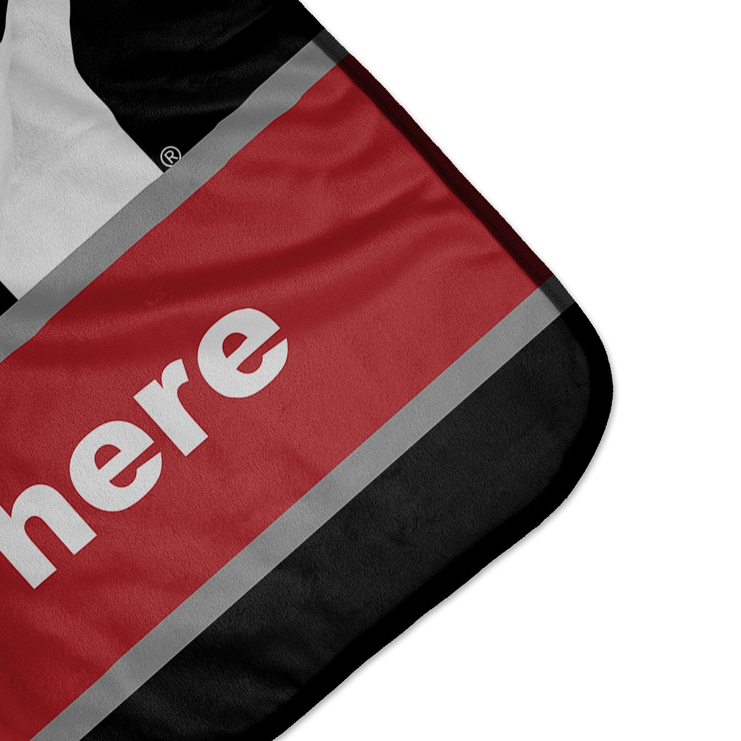 Pixsona Pixel Fleece Licensed Ohio State Silhouette Pixel Fleece Blanket | Personalized | Custom