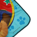 Pixsona Paw Patrol Circle of Pups Pixel Fleece Blanket | Personalized | Custom
