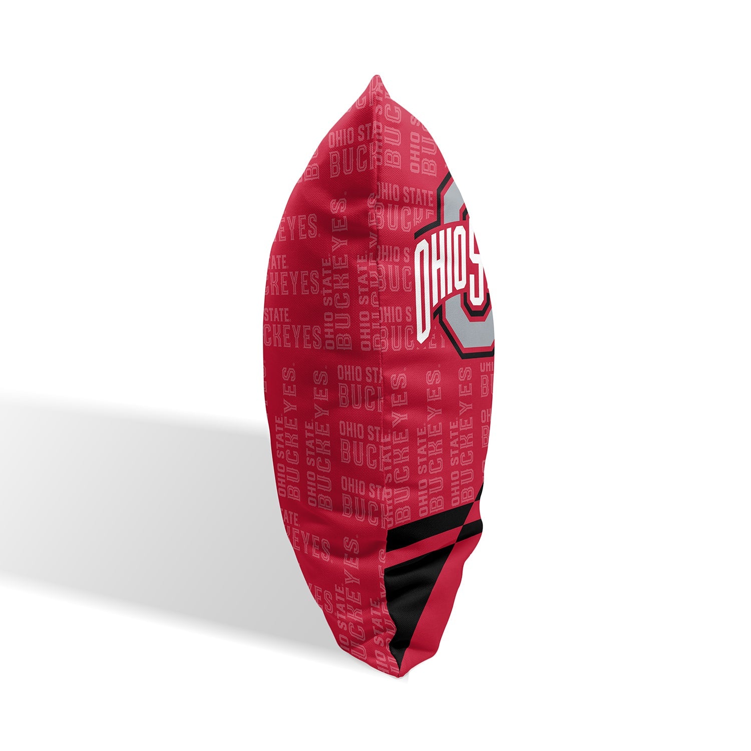 Pixsona Throw Pillows Licensed Ohio State Buckeyes Split Throw Pillow | Personalized | Custom