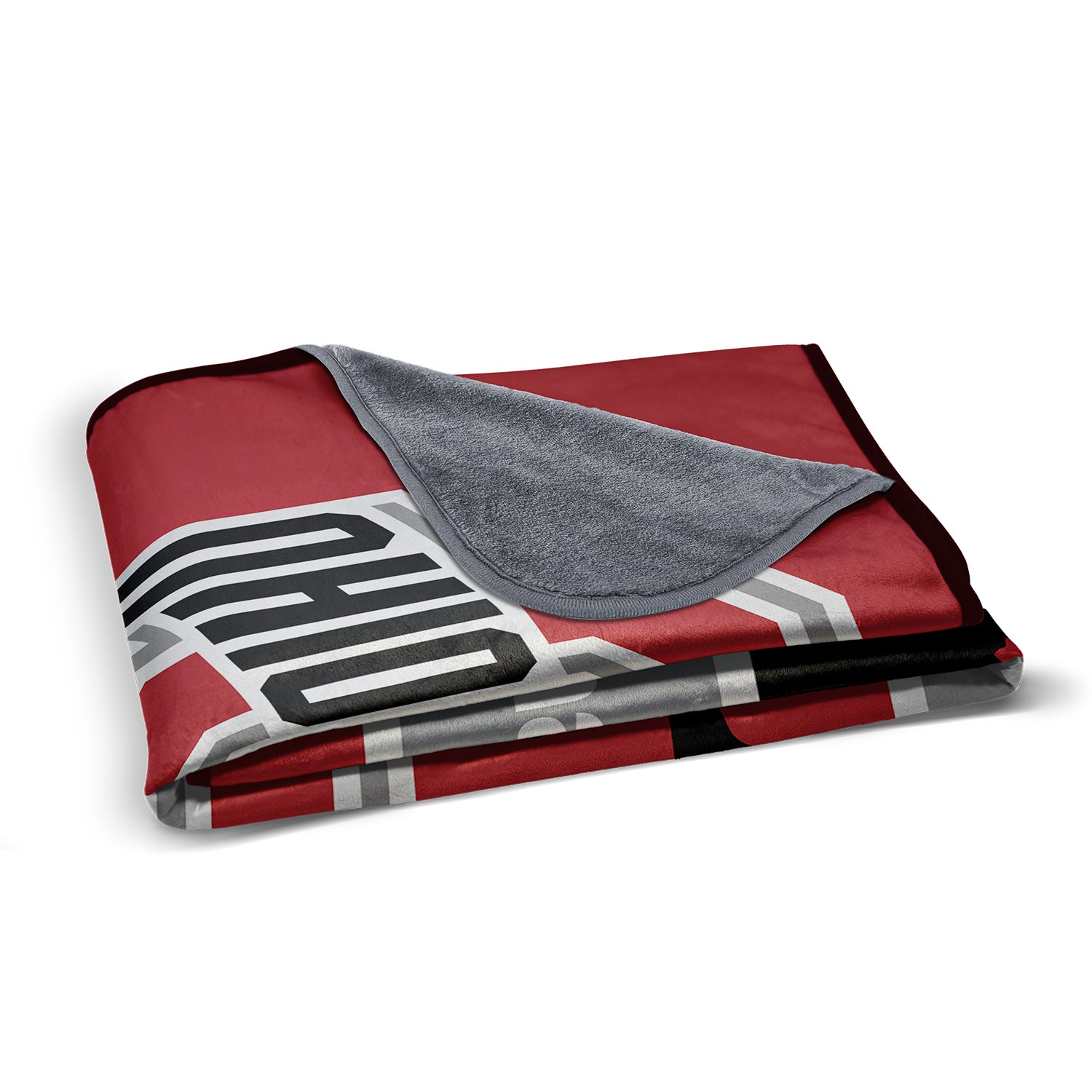Pixsona Pixel Fleece Blankets Ohio State Silhouette Pixel Fleece Blanket | Personalized | Custom