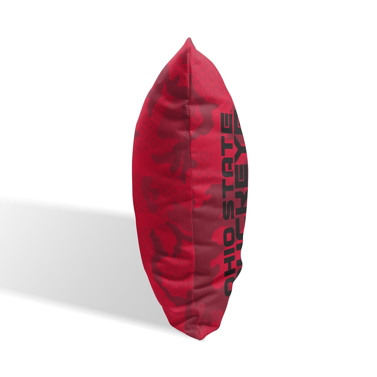 Pixsona Throw Pillows Licensed Ohio State Buckeyes Red Camo Throw Pillow | Personalized | Custom