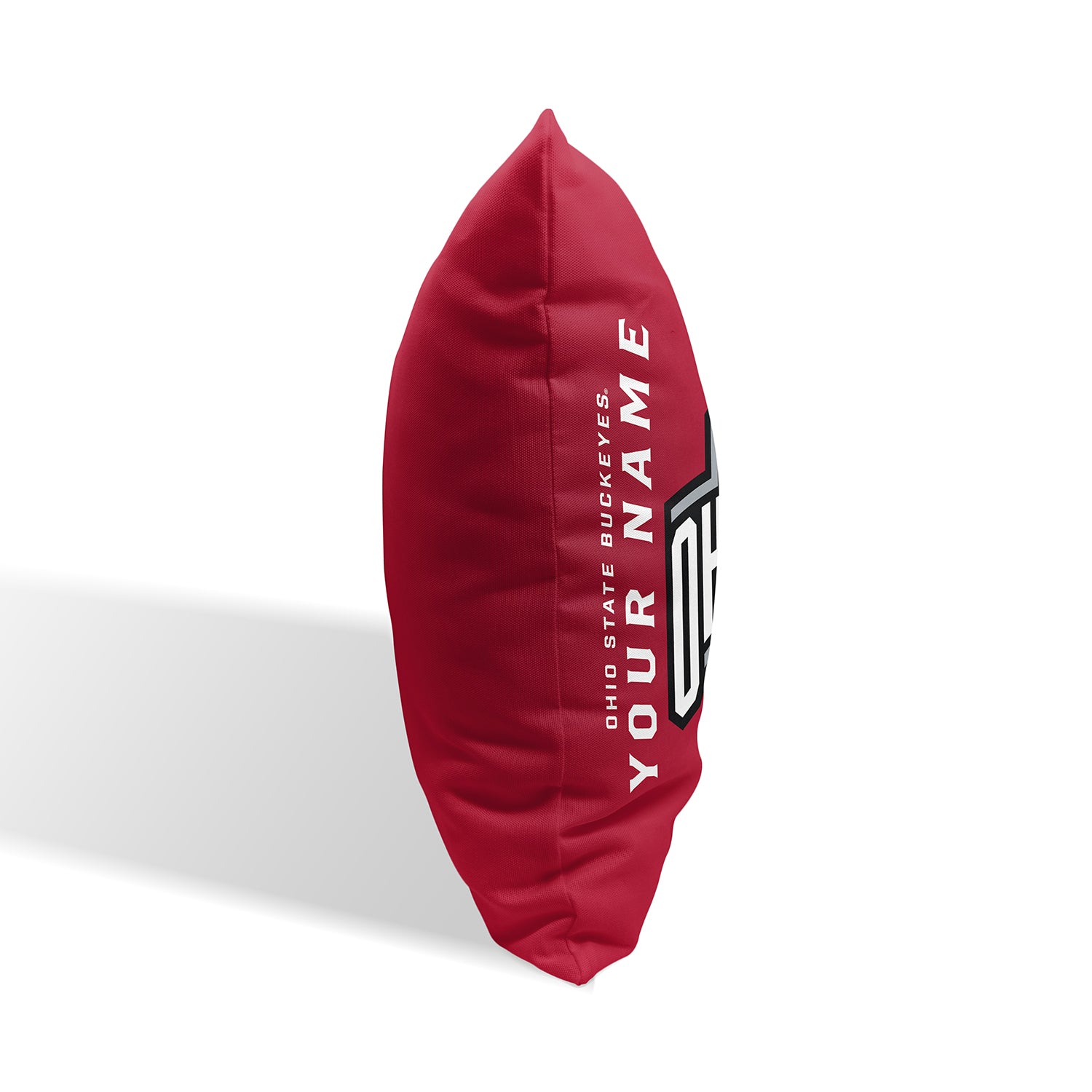 Pixsona Throw Pillows Licensed Ohio State Buckeyes Glow Throw Pillow | Personalized | Custom