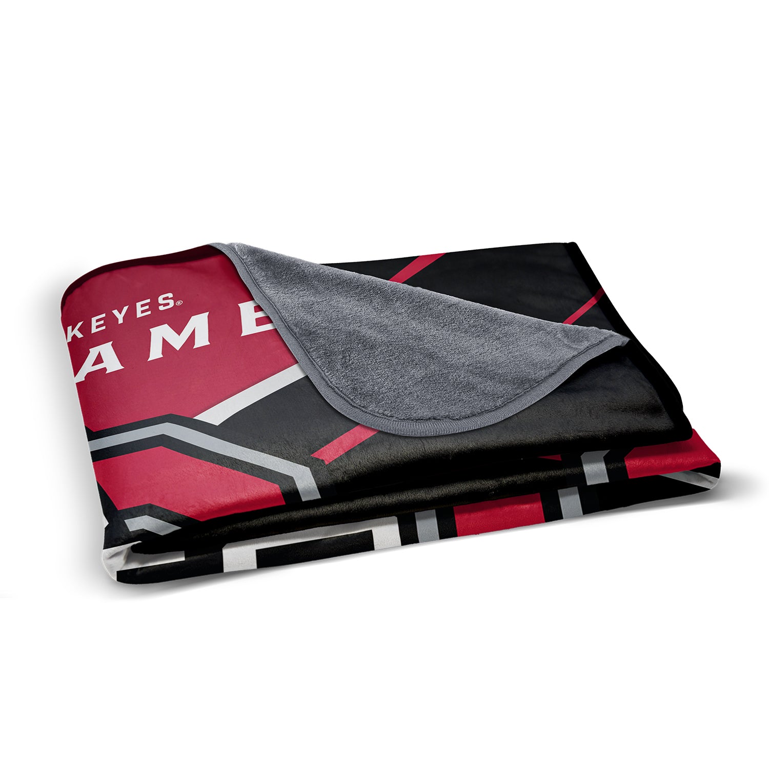 Pixsona Pixel Fleece Blankets Ohio State Buckeyes Glow Pixel Fleece Blanket | Personalized | Custom