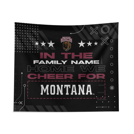 Pixsona Montana Grizzlies Cheer Tapestry | Personalized | Custom