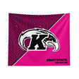 Pixsona Kent State Golden Flashes Pink Implosion Tapestry | Personalized | Custom