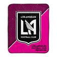 Pixsona Los Angeles Football Club Pink Implosion Pixel Fleece Blanket | Personalized | Custom