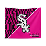 Pixsona Chicago White Sox Pink Implosion Tapestry | Personalized | Custom