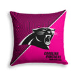 Pixsona Carolina Panthers Pink Implosion Throw Pillow | Personalized | Custom