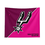 Pixsona San Antonio Spurs Pink Implosion Tapestry | Personalized | Custom