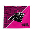 Pixsona Carolina Panthers Pink Implosion Tapestry | Personalized | Custom