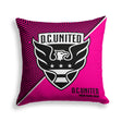 Pixsona D.C. United Pink Implosion Throw Pillow | Personalized | Custom