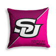 Pixsona Southern Jaguars Pink Implosion Throw Pillow | Personalized | Custom