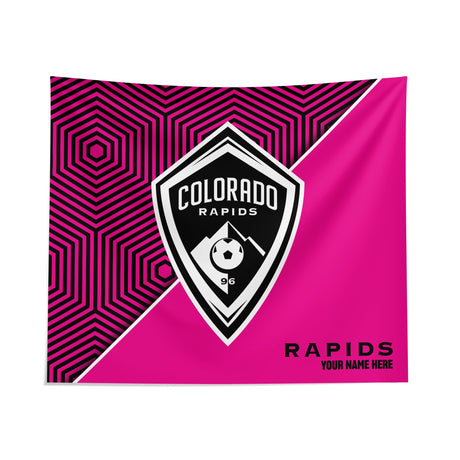 Pixsona Colorado Rapids Pink Implosion Tapestry | Personalized | Custom