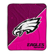 Pixsona Philadelphia Eagles Pink Implosion Pixel Fleece Blanket | Personalized | Custom