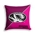 Pixsona Missouri Tigers Pink Implosion Throw Pillow | Personalized | Custom