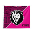 Pixsona Southeastern Louisiana Lions Pink Implosion Tapestry | Personalized | Custom