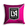 Pixsona Los Angeles Football Club Pink Implosion Throw Pillow | Personalized | Custom