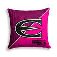 Pixsona Emporia State Hornets Pink Implosion Throw Pillow | Personalized | Custom