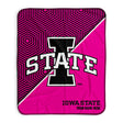 Pixsona Iowa State Cyclones Pink Implosion Pixel Fleece Blanket | Personalized | Custom